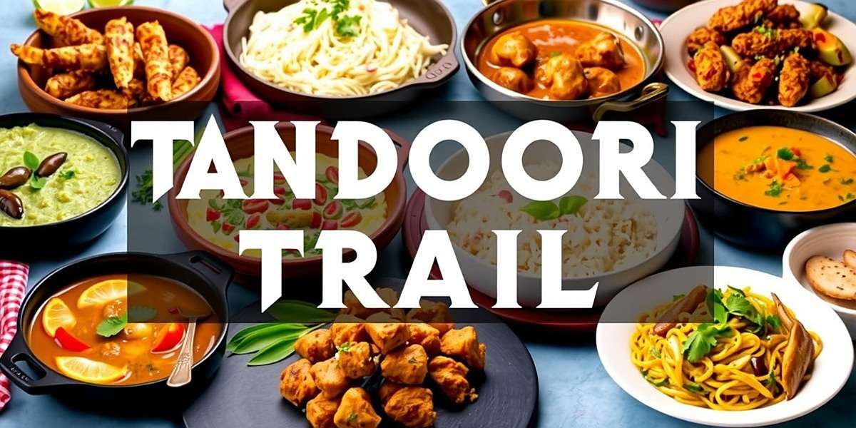 Tandoori Trail - Recipe Collection Tandoori Trail recipe collection showing various Indian dishes from different regions